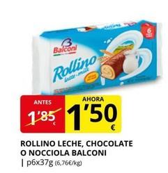 Oferta de Balconi - Rollino Leche por 1,5€ en Supermercados MAS