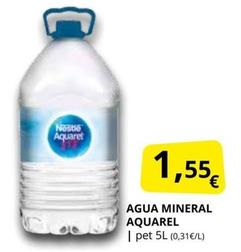 Oferta de Aquarel - Agua Mineral por 1,55€ en Supermercados MAS
