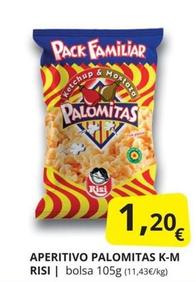 Oferta de Risi - Aperitivo Palomitas K-m por 1,2€ en Supermercados MAS