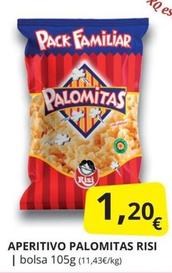 Oferta de Risi - Aperitivo Palomitas por 1,2€ en Supermercados MAS