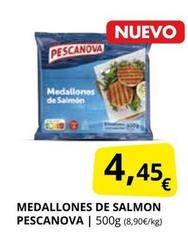 Oferta de Pescanova - Medallones De Salmon por 4,45€ en Supermercados MAS