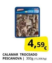 Oferta de Pescanova - Calamar Troceado por 4,59€ en Supermercados MAS