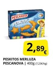 Oferta de Pescanova - Peskitos Merluza por 2,89€ en Supermercados MAS