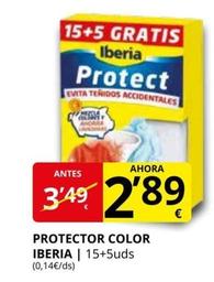 Oferta de Iberia - Protector Color por 2,89€ en Supermercados MAS