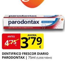 Oferta de Parodontax - Dentifrico Frescor Diario por 3,79€ en Supermercados MAS