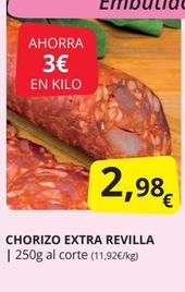 Oferta de Chorizo por 2,98€ en Supermercados MAS