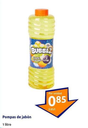 Oferta de Bubblz -  Pompas De Jabón por 0,85€ en Action