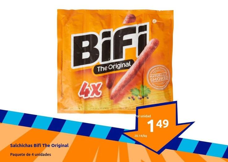 Oferta de Bifi - Salchichas The Original por 1,49€ en Action