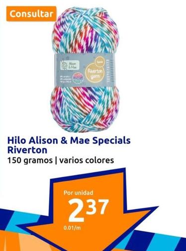 Oferta de Hilo Alison & Mae Specials Riverton por 2,37€ en Action