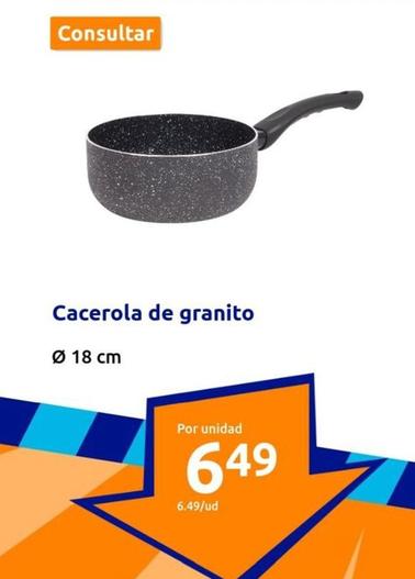 Oferta de Cacerola De Granito por 6,49€ en Action
