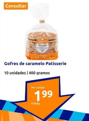 Oferta de Patisserie - Gofres De Caramelo  por 1,99€ en Action