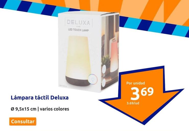 Oferta de Deluxa - Lámpara Táctil  por 3,69€ en Action