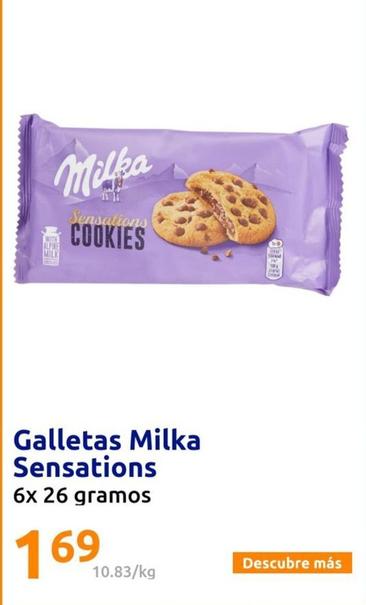 Oferta de Milka - Galletas Sensations por 1,69€ en Action