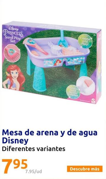 Oferta de Disney - Mesa De Arena Y De Agua por 7,95€ en Action