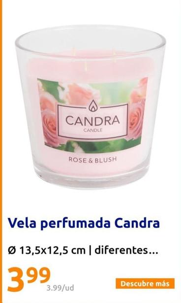 Oferta de Candra - Vela Perfumada  por 3,99€ en Action