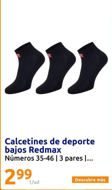 Oferta de Calcetines De Deporte Bajos Redmax por 2,99€ en Action