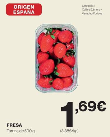 Oferta de Fresa por 1,69€ en Hipercor