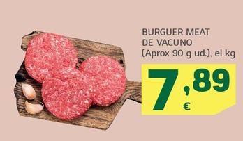 Oferta de Burguer Meat De Vacuno por 7,89€ en HiperDino