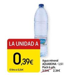 Oferta de Agua por 2,34€ en Dialprix