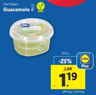 Oferta de Chef Select - Guacamole por 1,19€ en Lidl