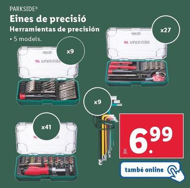 Oferta de Parkside - Herramientas De Precision por 6,99€ en Lidl