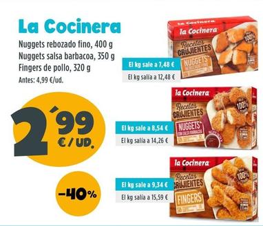 Oferta de La Cocinera - Nuggets Rebozado Fino por 2,99€ en Ahorramas