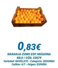 Oferta de Naranjas por 0,83€ en Dialsur Cash & Carry