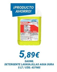 Oferta de Detergente líquido por 5,89€ en Dialsur Cash & Carry