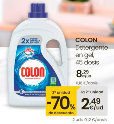 Oferta de Colon - Detergente En Gel por 8,29€ en Eroski