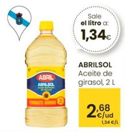 Oferta de Abril - Aceite De Girasol por 2,68€ en Eroski