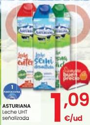 Oferta de Asturiana - Leche Uht  por 1,09€ en Eroski