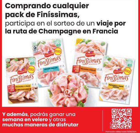 Oferta de Campofrío - Comprando Cualquier Pack De Finissimas en Eroski
