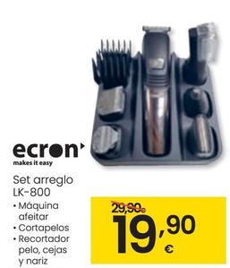 Oferta de Ecron - Set Arreglo Lk 800 por 19,9€ en Eroski
