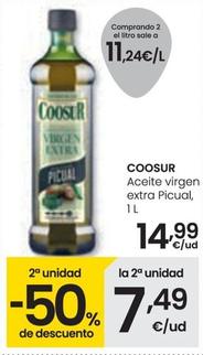 Oferta de Coosur - Aceite Virgen Extra Picual por 14,99€ en Eroski