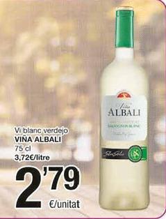 Oferta de Vino blanco en SPAR Fragadis