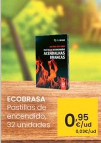 Oferta de Ecobrsa - Pastillas De Encendido 32 Unidades por 0,95€ en Eroski