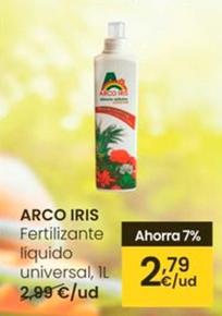 Oferta de Arco Iris - Fertilizante Liquido Universal por 2,79€ en Eroski