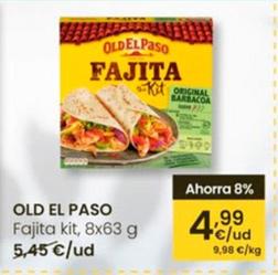 Oferta de Old El Paso - Fajita Kit por 4,99€ en Eroski