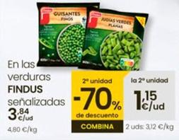 Oferta de Findus - En Las Verduras por 3,84€ en Eroski