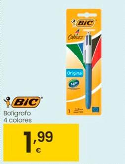 Oferta de Bic - Boligrafo 4 Colores por 1,99€ en Eroski