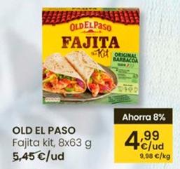 Oferta de Old El Paso - Fajita Kit por 4,99€ en Eroski