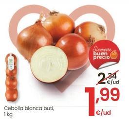 Oferta de Cebolla Blanca Buti por 1,99€ en Eroski