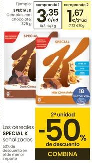 Oferta de Kellogg's - Special K Cereales Con Chocolate por 3,35€ en Eroski