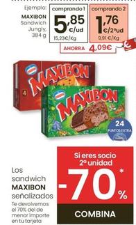 Oferta de Nestlé - Sandwich Jungly por 6,35€ en Eroski