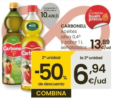 Oferta de Carbonell - Aceites Oliva Y Sabor por 13,89€ en Eroski