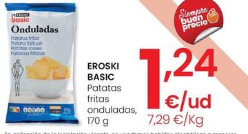 Oferta de Eroski - Patatas Fritas por 1,24€ en Eroski
