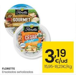 Oferta de Florette - Ensaladas por 3,19€ en Eroski