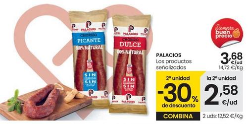 Oferta de Palacios - Los Productos Señalizados por 3,68€ en Eroski