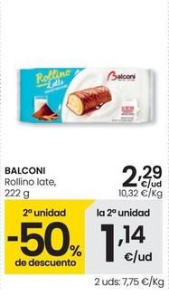 Oferta de Balconi - Rollino Late por 2,29€ en Eroski