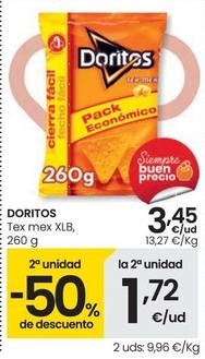 Oferta de Doritos - Tex Mex XLB por 3,45€ en Eroski